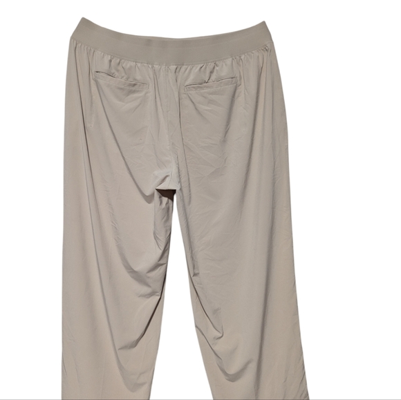 Athleta Women's Brooklyn Heights High -Rise Wide Trouser Beige Size 20. - Picture 3 of 10